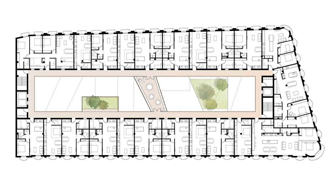 Plano de reforma y rehabilitación de vivienda en Palafrugell.